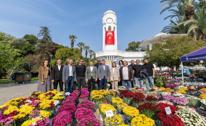 Kültürpark’ta çiçek ve bal şöleni