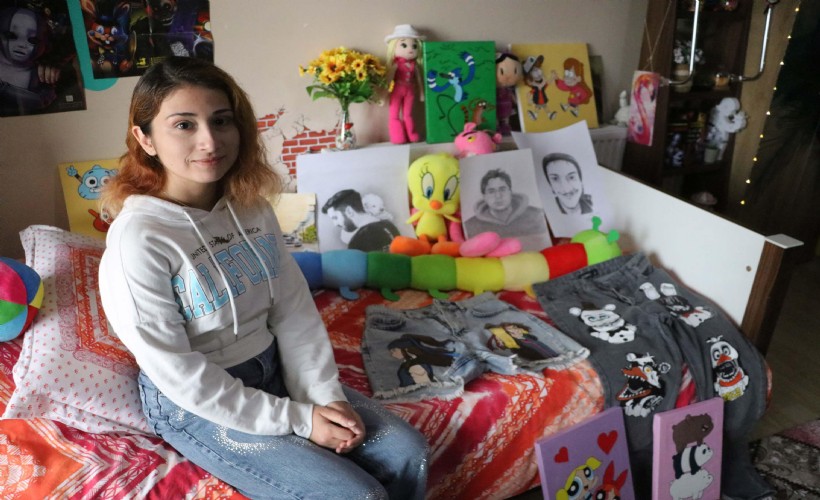 Lösemiye karşı 14 yıllık mücadele: Tuğba resimle hayata döndü