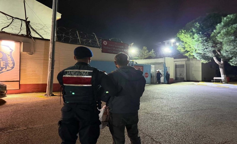 Manisa'da firari hükümlüyü jandarma yakaladı