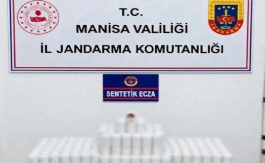 Manisa’da 42 bin 534 sentetik ecza ele geçirildi: 1 tutuklama