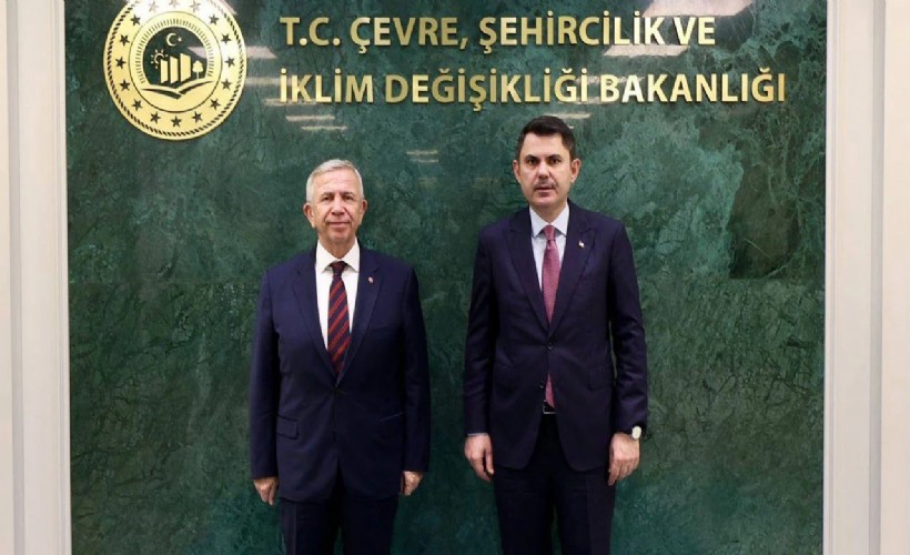 Murat Kurum ile bir araya geldi: Mansur Yavaş görüşmenin detaylarını açıkladı