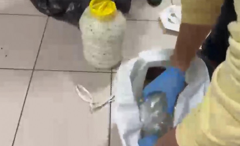 Peynir pidonudan 2 kilo 350 gram zehir çıktı!