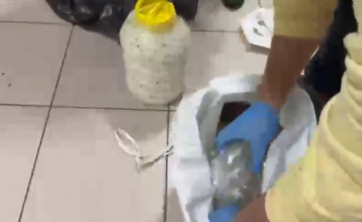 Peynir pidonudan 2 kilo 350 gram zehir çıktı!