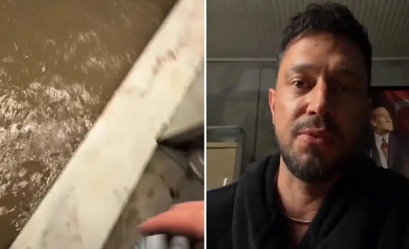 Sağanakta stüdyoda mahsur kalan şarkıcı Murat Boz kurtarıldı!