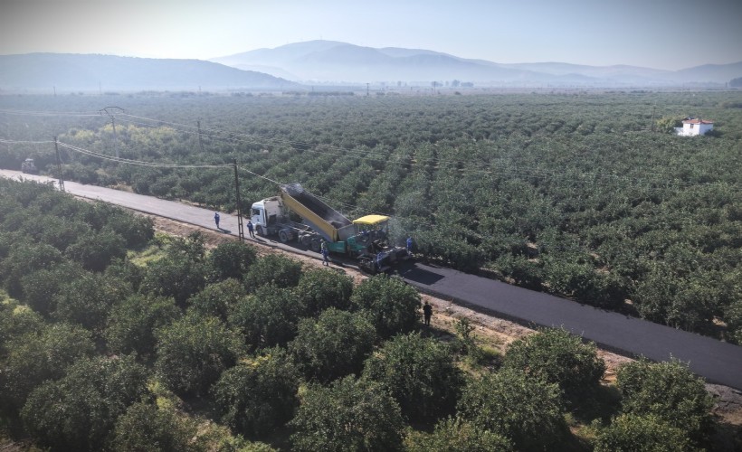 Selçuk'ta 15,5 kilometrelik yol yenileniyor