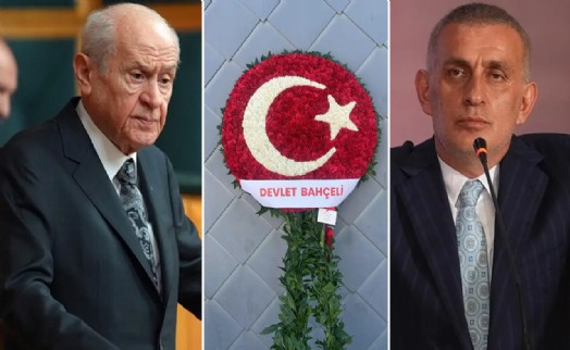 TFF yorumları kapatarak paylaştı: Bahçeli'den İbrahim Hacıosmanoğlu'na 'yalnız değilsin' çiçeği