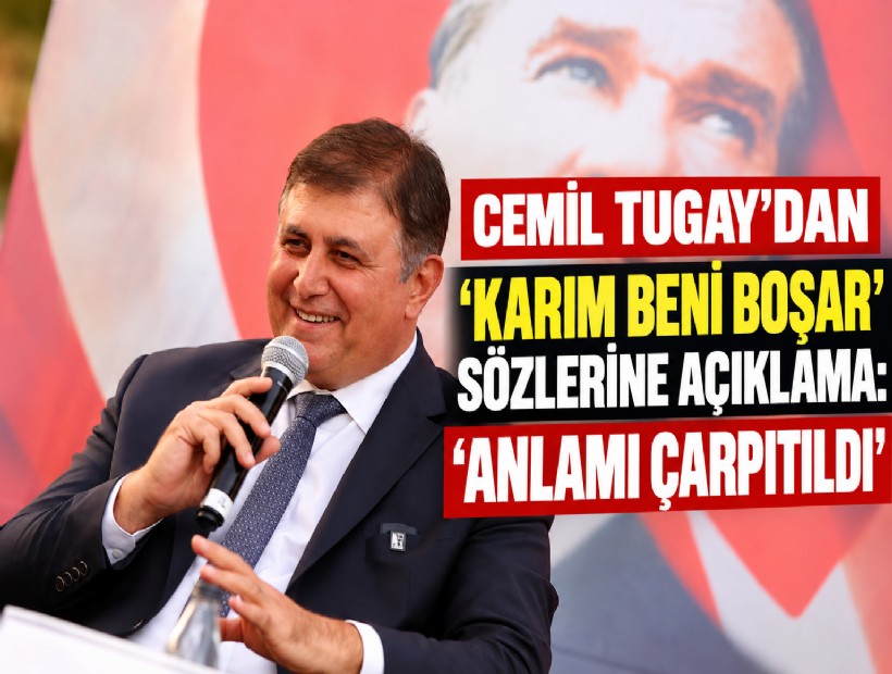 Tugay’dan 'Karım beni boşar' sözlerine açıklama: 'Anlamı çarpıtıldı'