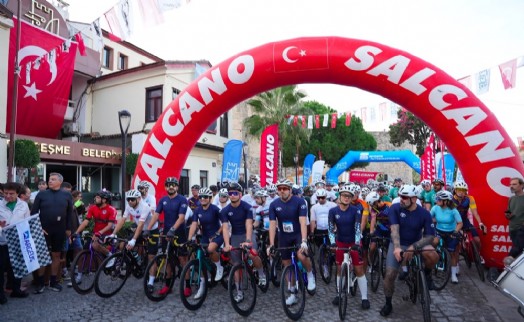 Veloturk Gran Fondo Çeşme by Salcano’nun 10’uncu yılında 809 sporcu pedal çevirdi