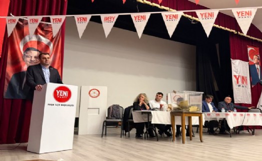 YENİ Parti Foça'da kongre heyecanı: Kenan Düzgün tek aday