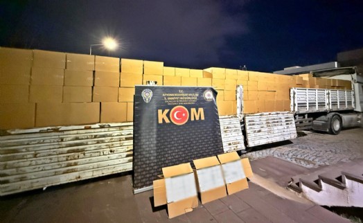 7,2 milyon makaron ele geçirildi