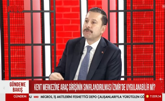 AK Parti'li Kaya NEO TV'de Kordon Otoparkı için 'Tugay'ın söylem ve eylemleri tutarsız' dedi, o iddialara sert çıktı: Başlarına taş düşse bakanlıktan bilecekler!