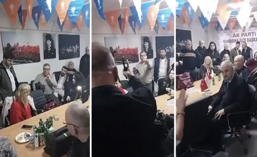 AK Parti toplantısında kavga! Teşkilat başkanı, parti üyesi bir kadını tehdit etti: 'Basına yansırsa yakarım'