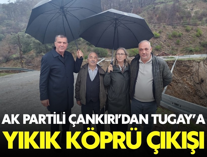 AK Partili Çankırı'dan köprü eleştirisi: Kastamonu'da üç günde kuruldu