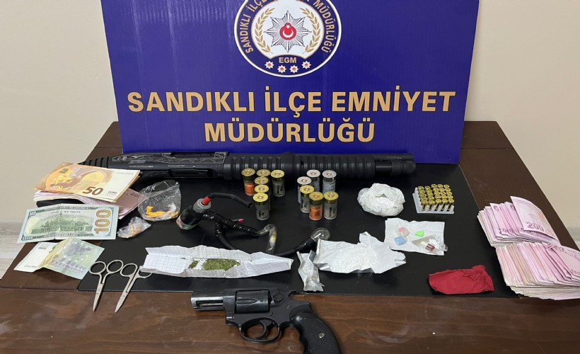 Afyon'da uyuşturucu operasyonu: 1 tutuklama