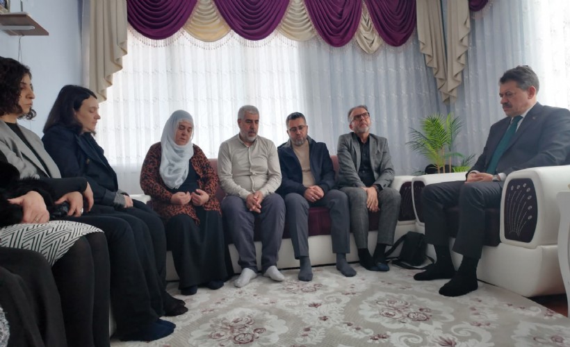 Ali Yeldan’dan Mihriban Yılmaz’ın ailesine taziye ziyareti