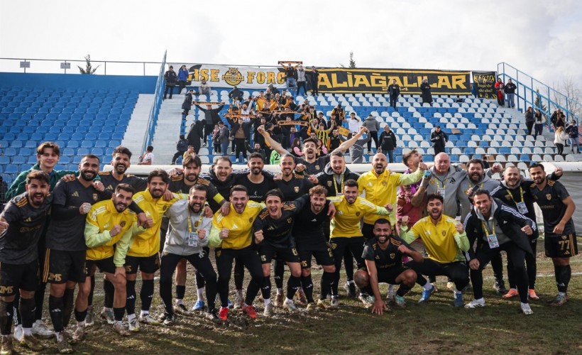 Aliağa FK'da 4'te 4 sevinci yaşanıyor