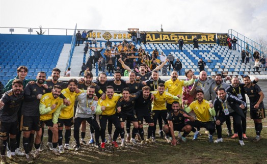 Aliağa FK'da 4'te 4 sevinci yaşanıyor