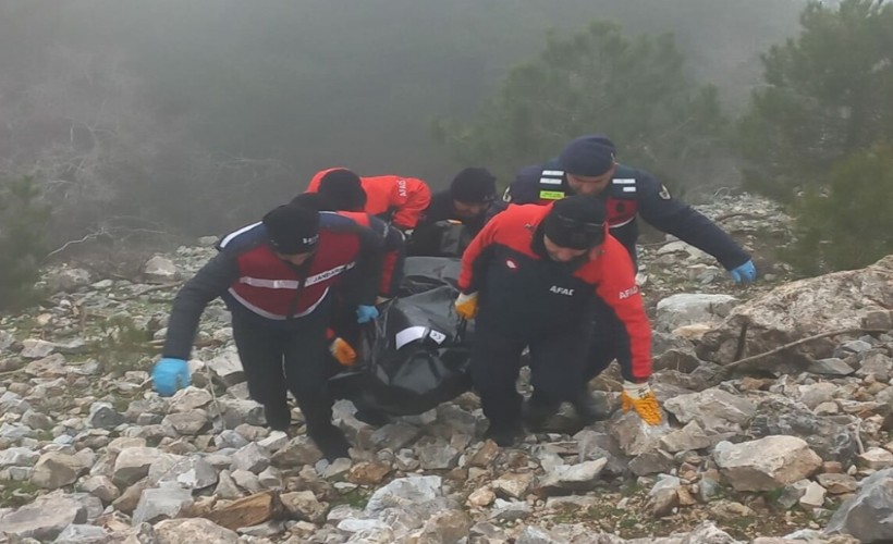 Aydın’da uçurumda erkek cesedi bulundu
