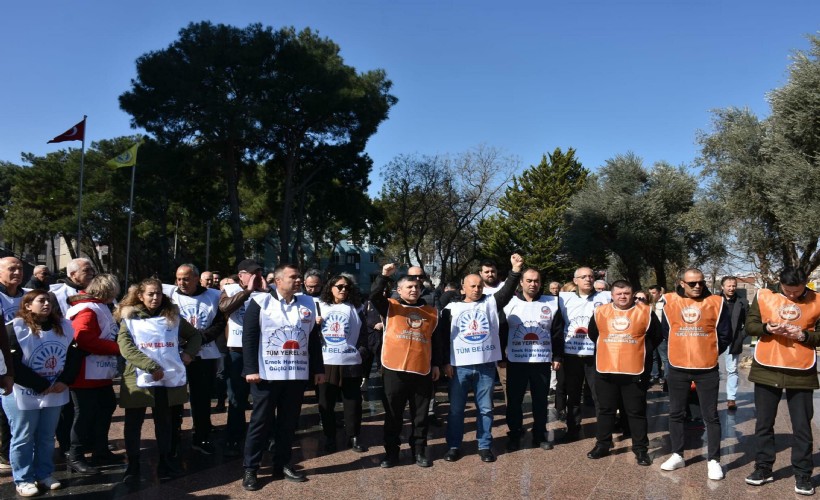 Buca Belediyesi'nde bu kez de memurlar iş bıraktı!