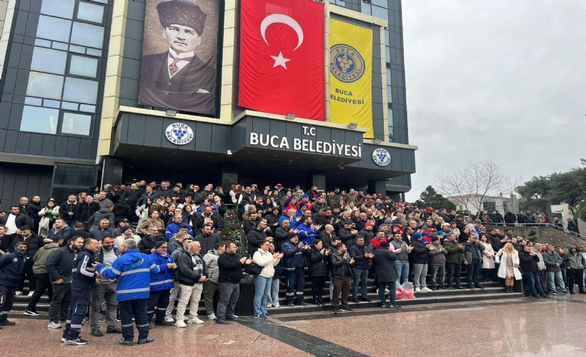 Buca Belediyesi'nde işçiler yeniden iş bıraktı