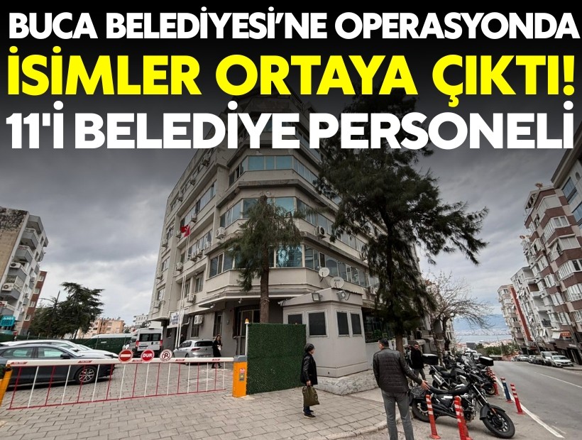 Buca Belediyesi’nde 'rüşvet' soruşturması: Gözaltına alınan bazı isimler belli oldu!