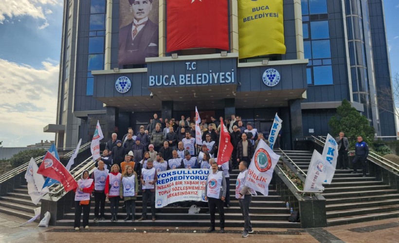 Buca'da kriz derinleşiyor: Memurlar sokakta!