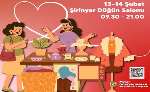 Buca'da Sevgililer Günü Hediyelik Eşya Pazarı açılıyor