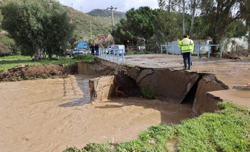 Büyükşehir'in yağış seferberliği sürüyor