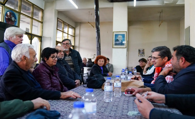 CHP’li Yücel Tire’de esnafla buluştu: 'Ekonomi herkes için kırmızı alarm veriyor'