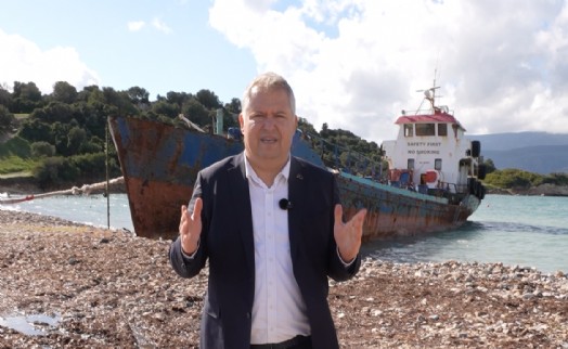 Demircili Koyu tehdit altında: Bu gemi burada parçalanamaz!