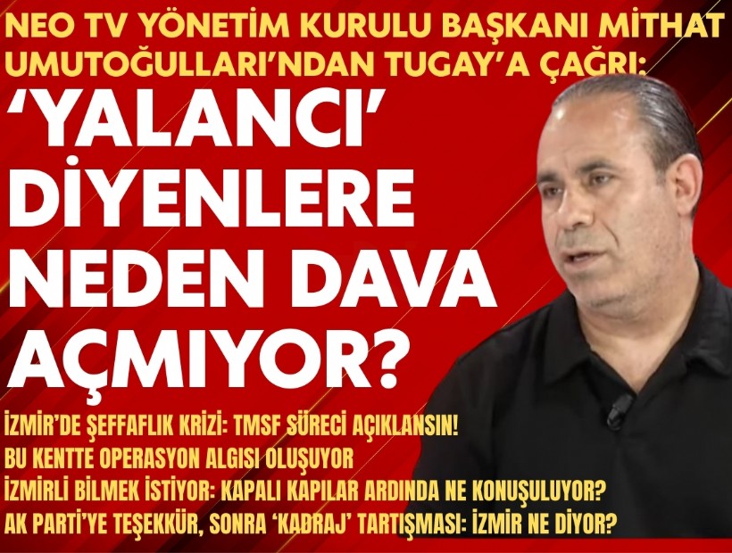 Gazeteci Umutoğulları'ndan Tugay'a sert eleştiriler; 'Çok acı. Adamın yüzüne baka baka ‘yalancıdır’ diyorlar'