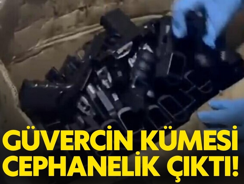 Güvercin kümesi cephanelik çıktı!