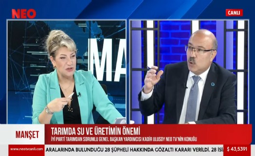 İYİ Parti'li Ulusoy'dan NEO TV'de çarpıcı karşılaştırma ve iktidara eleştiri: 'O belediye benden bu belediye benden değil' anlayışı olmaz!