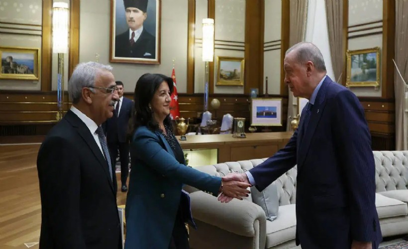 Erdoğan ile DEM Parti İmralı heyeti görüşmesi sona erdi
