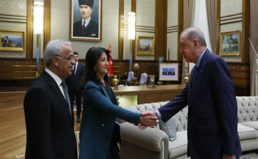Erdoğan ile DEM Parti İmralı heyeti görüşmesi sona erdi