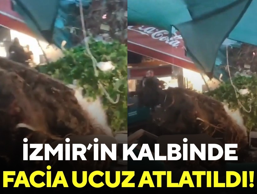 İzmir’in kalbinde facia ucuz atlatıldı!