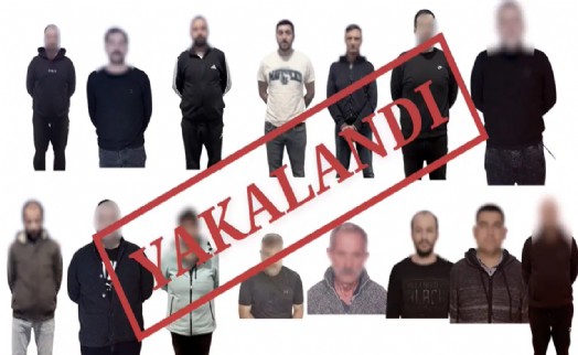 Kırmızı bültenle aranan 9 şüpheli yakalandı