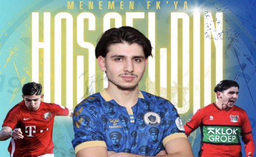 Menemen kanat oyuncusunu buldu