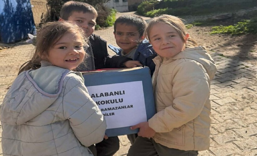 Minik kalplerden en güzel Ramazan dayanışması