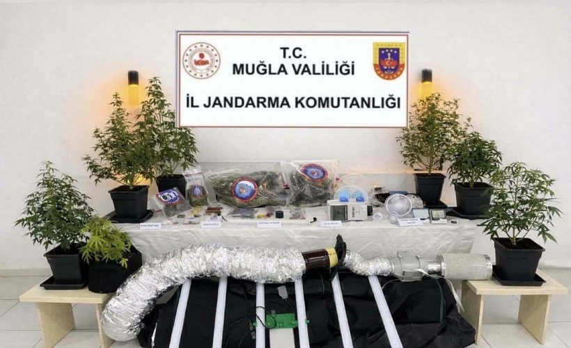 Muğla'da uyuşturucu operasyonlarında 2 tutuklama