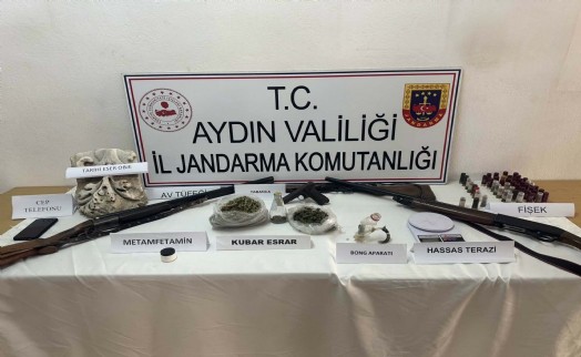 Nazilli ve Sultanhisar'da uyuşturucu operasyonu