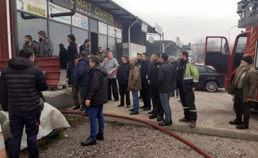 Torna tesviye atölyesi yandı