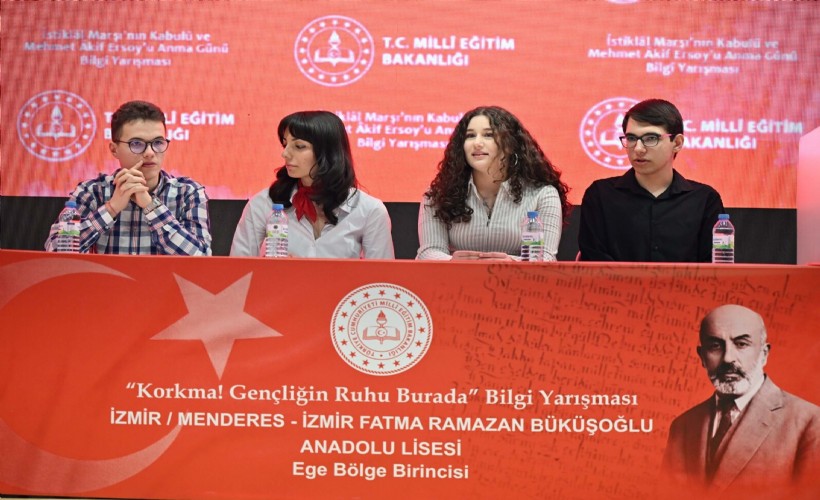 'Korkma! Gençliğin Ruhu Burada' bilgi yarışmasında Türkiye birinciliği İzmir'in oldu