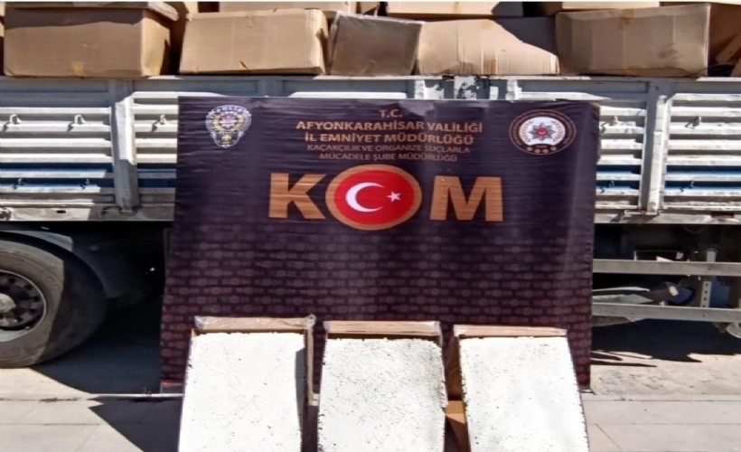 8 milyonluk kaçakçılık operasyonu