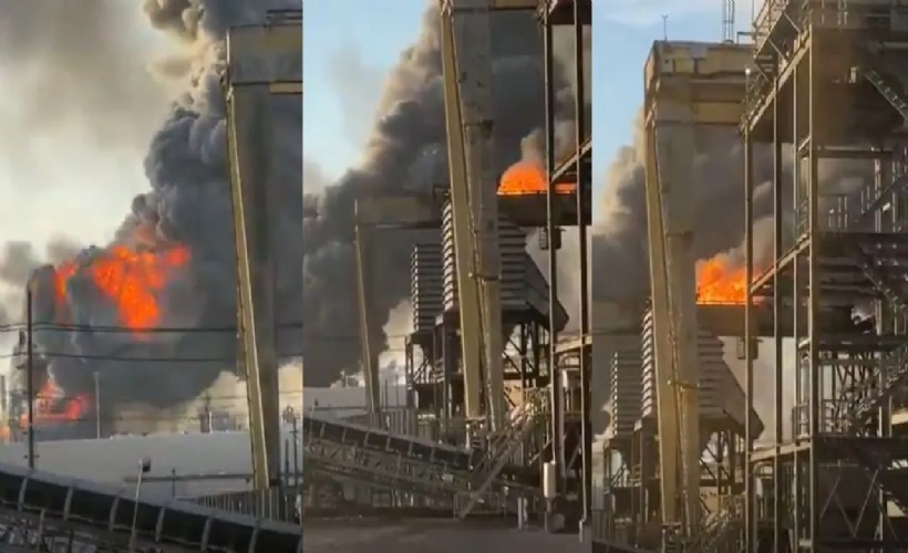 ABD'de petrol rafinerisinde patlama!