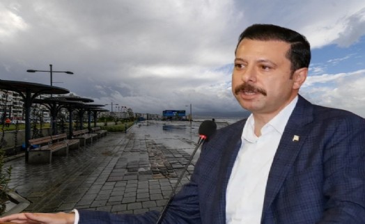 AK Partili Kaya’dan ‘fırtına duvarı’ eleştirisi: Distopyanın kralı İzmir’de!