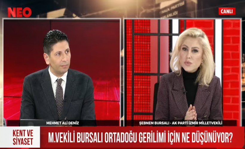 AK Partili Şebnem Bursalı, NEO TV'den Özel'e seslendi: 'Lütfen biraz aklınızı başınıza alın!'