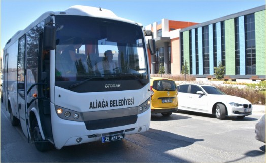 Aliağa Belediyesi’nden Ramazan Bayramı'nda kabristana ücretsiz ulaşım
