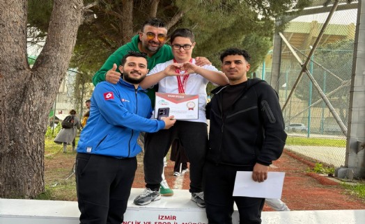 Aliağalı özel sporcular Türkiye finallerinde