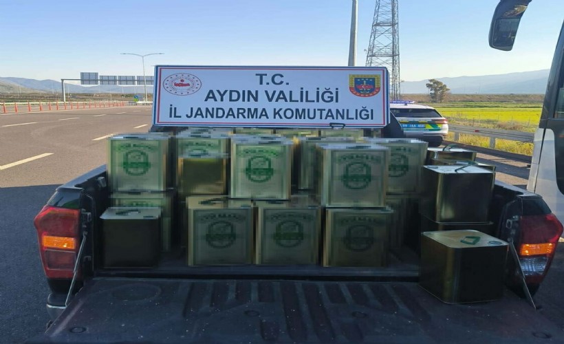 Aydın'da sahte zeytinyağı operasyonu: 2 gözaltı